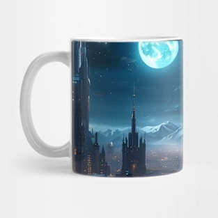 Future Cityscape Mug